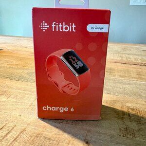 New! Fitbit Charge 6 Fitness Tracker w/ built-in GPS